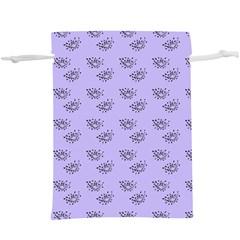 Zodiac Bat Lilac  Lightweight Drawstring Pouch (xl) by snowwhitegirl