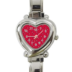 Zodiac Bat Pink Red Heart Italian Charm Watch