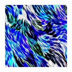Abstract Background Blue White Medium Glasses Cloth by Alisyart