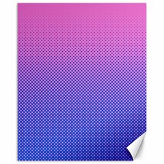 Dot Background Pattern Halftone Canvas 16  X 20  by Bajindul