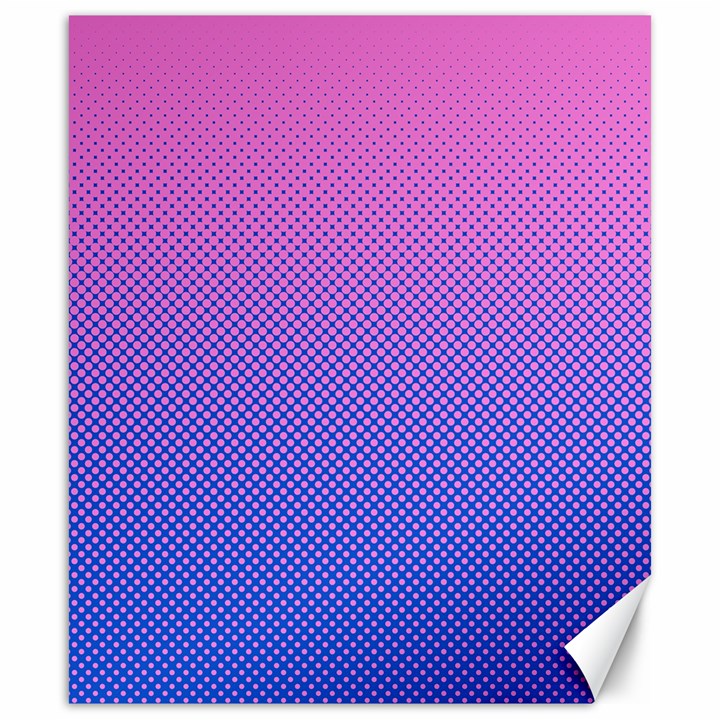 Dot Background Pattern Halftone Canvas 20  x 24 