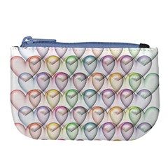 Valentine Hearts Large Coin Purse