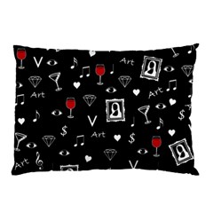 Party Pattern Pillow Case by Valentinaart