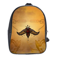 Abstract Decorative Design, Mandala School Bag (large) by FantasyWorld7