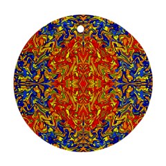 Ml 196 Round Ornament (two Sides) by ArtworkByPatrick