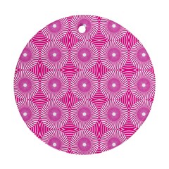 Fashionista Stripes 11 Ornament (round) by impacteesstreetwearsix