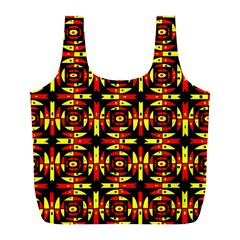 Abp Rby 9 Full Print Recycle Bag (l) by ArtworkByPatrick