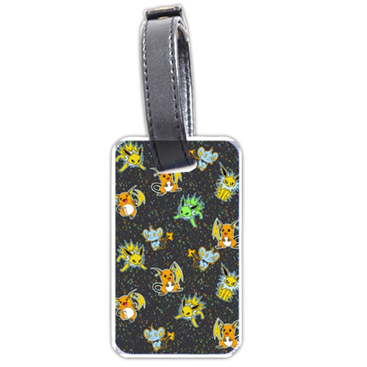 Electric love  Luggage Tag (one side)