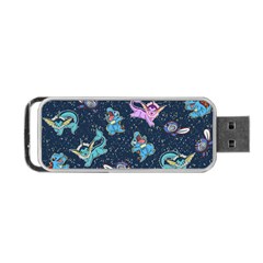 water type Portable USB Flash (One Side)