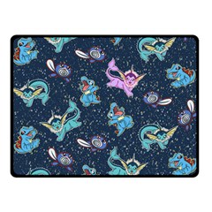 water type Double Sided Fleece Blanket (Small) 