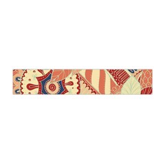 Pop Art Paisley Flowers Ornaments Multicolored 4 Flano Scarf (mini)