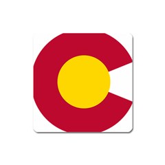 Colorado State Flag Symbol Square Magnet by FlagGallery