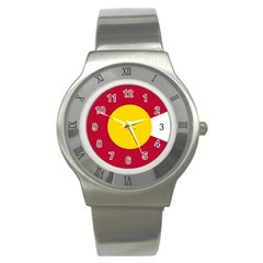 Colorado State Flag Symbol Stainless Steel Watch by FlagGallery