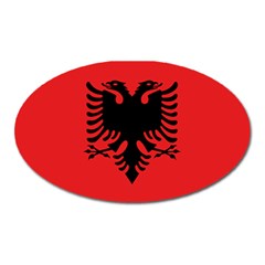 Albania Flag Oval Magnet by FlagGallery