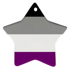 Asexual Pride Flag Lgbtq Ornament (star) by lgbtnation