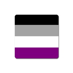 Asexual Pride Flag Lgbtq Square Magnet by lgbtnation