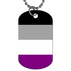 Asexual Pride Flag Lgbtq Dog Tag (one Side) by lgbtnation