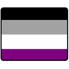 Asexual Pride Flag Lgbtq Fleece Blanket (medium)  by lgbtnation