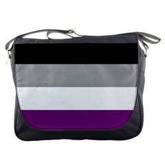 Asexual Pride Flag Lgbtq Messenger Bag by lgbtnation