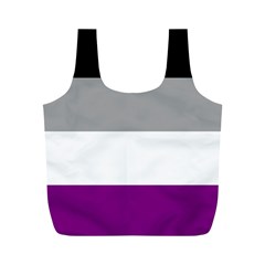 Asexual Pride Flag Lgbtq Full Print Recycle Bag (m) by lgbtnation