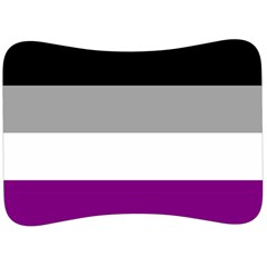 Asexual Pride Flag Lgbtq Velour Seat Head Rest Cushion by lgbtnation