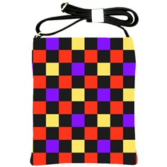 Checkerboard Again Shoulder Sling Bag by impacteesstreetwearseven