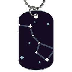 Celebrities Categories Universe Sky Dog Tag (one Side) by Pakrebo