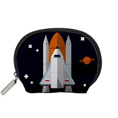 Rocket Space Universe Spaceship Accessory Pouch (small)