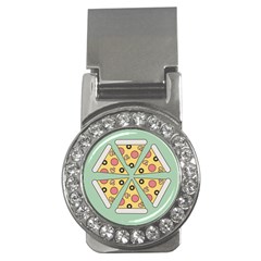 Pizza Slice Food Italian Money Clips (cz)  by Pakrebo