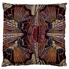 Abstract Design Backdrop Pattern Large Cushion Case (two Sides) by Pakrebo