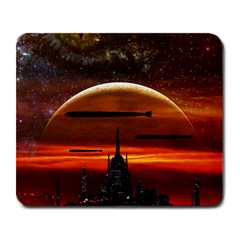 Science Fiction Digital Illustration Large Mousepads by Pakrebo