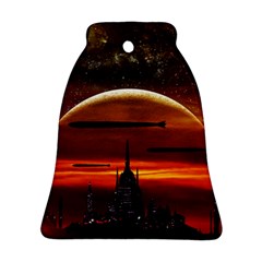 Science Fiction Digital Illustration Bell Ornament (two Sides) by Pakrebo