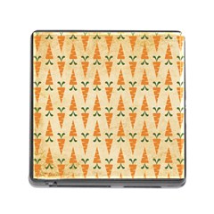 Patter Carrot Pattern Carrot Print Memory Card Reader (square 5 Slot) by Pakrebo