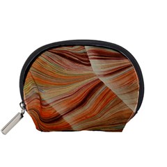Marbled Paper Mottle Color Movement Accessory Pouch (small)
