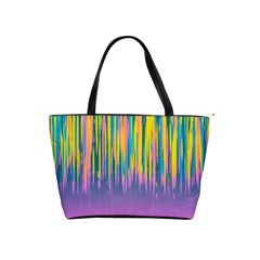 Background Colorful Texture Bright Classic Shoulder Handbag by Pakrebo