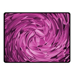 Strudel Magenta Pattern Art Spiral Fleece Blanket (small) by Pakrebo