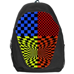Checkerboard Again 7 Backpack Bag by impacteesstreetwearseven