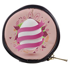 Easter Egg Colorful Spring Color Mini Makeup Bag by Pakrebo