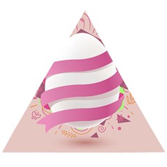 Easter Egg Colorful Spring Color Wooden Puzzle Triangle by Pakrebo