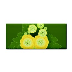 Buttercup Ranunculus Globe Flower Hand Towel by Pakrebo