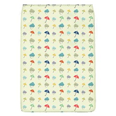 Clouds And Umbrellas Seasons Pattern Removable Flap Cover (l)