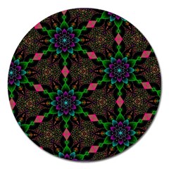 Backgrounds Pattern Wallpaper Color Magnet 5  (round)