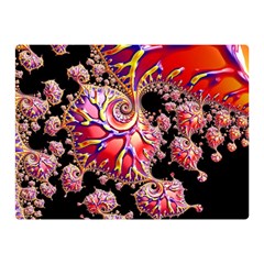 Fractals Colorful Pattern Double Sided Flano Blanket (mini) 