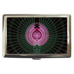 Fractal Traditional Fractal Hypnotic Cigarette Money Case by Pakrebo