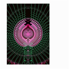 Fractal Traditional Fractal Hypnotic Large Garden Flag (two Sides) by Pakrebo