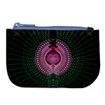 Fractal Traditional Fractal Hypnotic Large Coin Purse Front