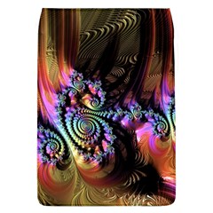Fractal Colorful Background Removable Flap Cover (l)