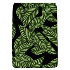 Leaves Pattern Tropical Green Removable Flap Cover (l)