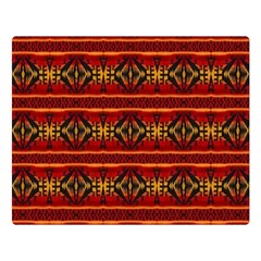 Navajo 0 Double Sided Flano Blanket (large)  by ArtworkByPatrick