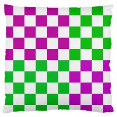 Checkerboard Again 1 Standard Flano Cushion Case (two Sides) by impacteesstreetwearseven